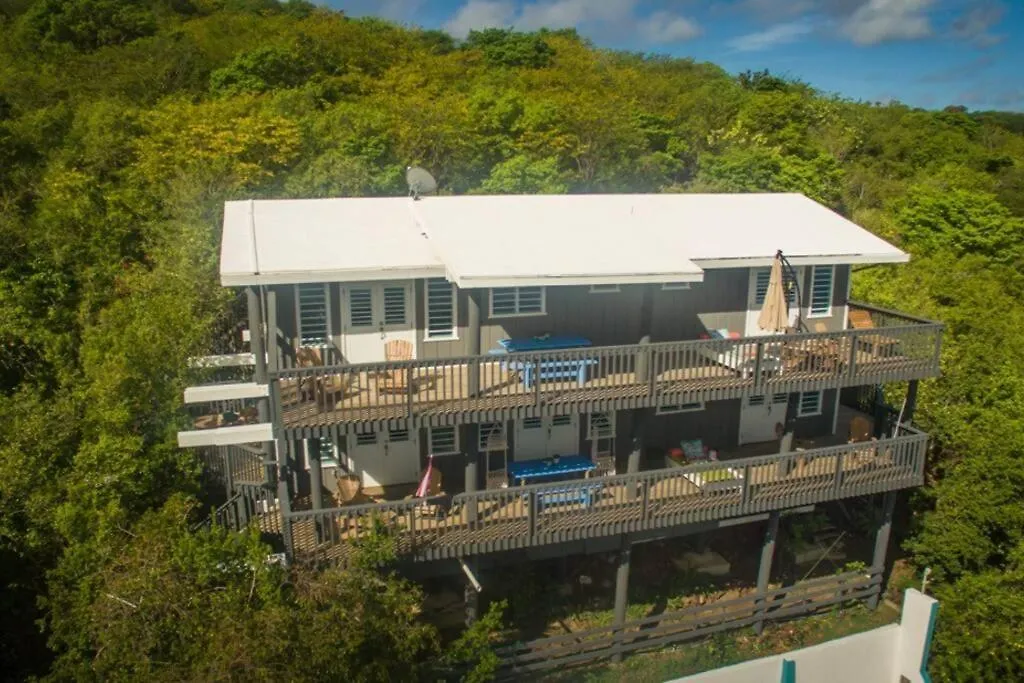 Ocean Front Villa 1 Isla Culebra Feriehus